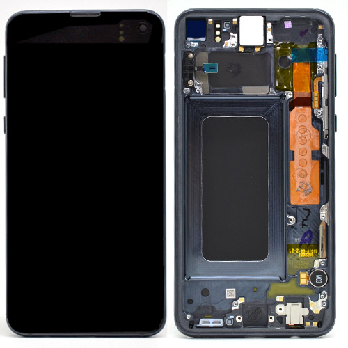 LCD Samsung Galaxy S10 G973, dotyk s čiernym krytom originál